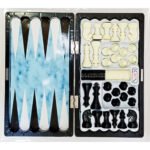 ⁦شطرنج و طاولة مغناطيس وسط 35 32سم⁩ - الصورة ⁦2⁩